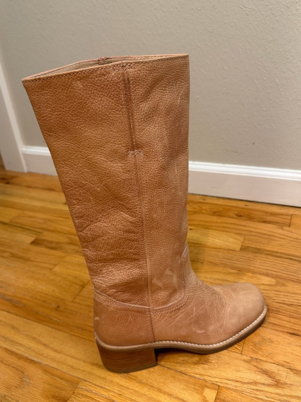 Vintage Leather Campus Boots - Size 8 - Picture 6 of 11